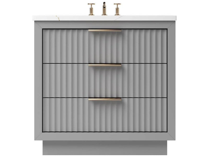Vanderloc LeCrieú Three Drawer Single Bathroom Vanity
