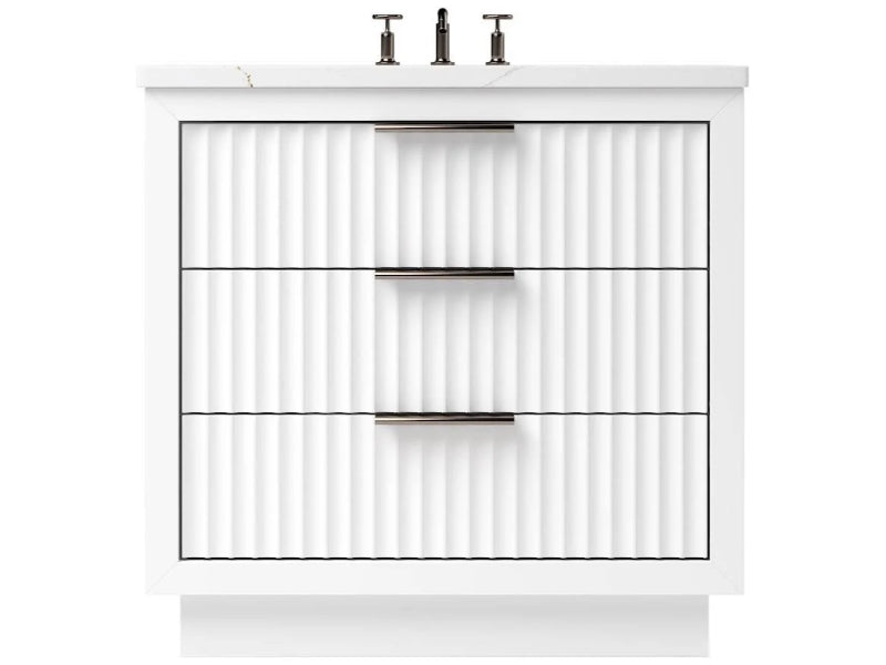 Vanderloc LeCrieú Three Drawer Single Bathroom Vanity