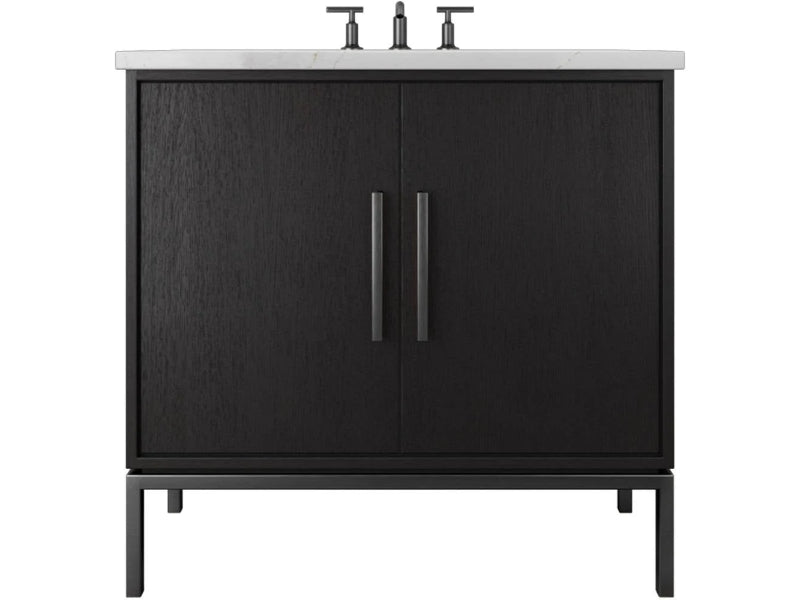 Vanderloc Rift White Oak Single Bath Vanity