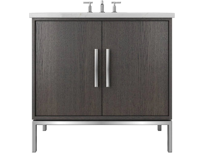 Vanderloc Rift White Oak Single Bath Vanity