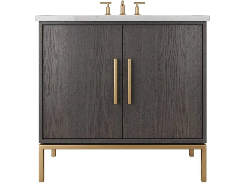 Vanderloc Rift White Oak Single Bath Vanity