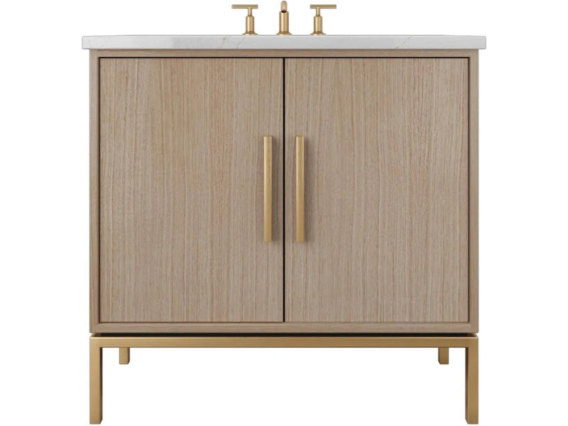 Vanderloc Rift White Oak Single Bath Vanity
