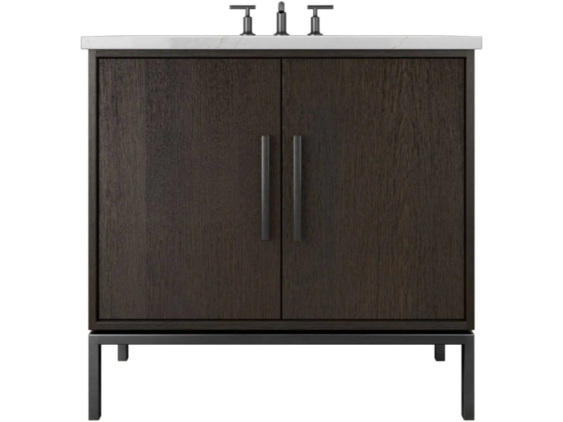 Vanderloc Rift White Oak Single Bath Vanity