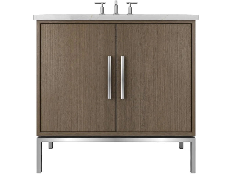 Vanderloc Rift White Oak Single Bath Vanity