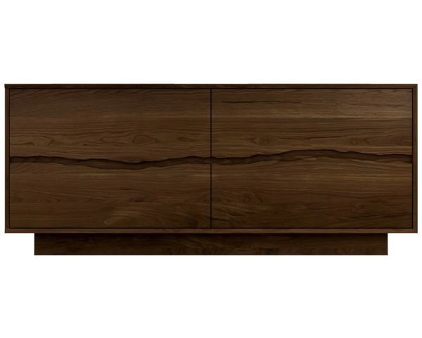 Vanderloc Ventura Four Drawer Double Freestanding Bathroom Vanity with Integrated Wood Countertop