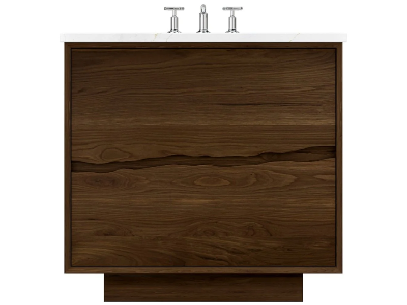 Vanderloc Ventura Two Drawer Single Bathroom Vanity - Undermount