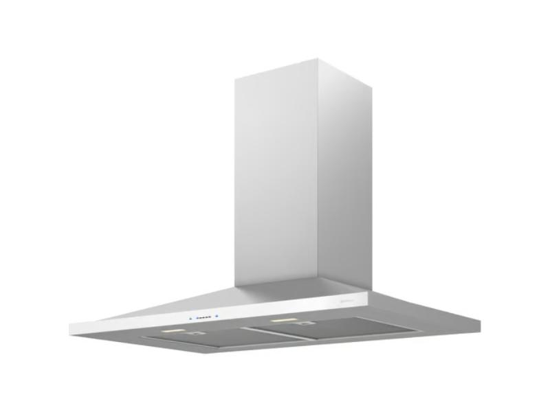 Zephyr Anzio Wall Mount Chimney Hood – 600 CFM – Stainless Steel & Black Stainless